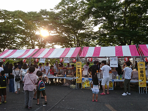 企業様での夏祭り